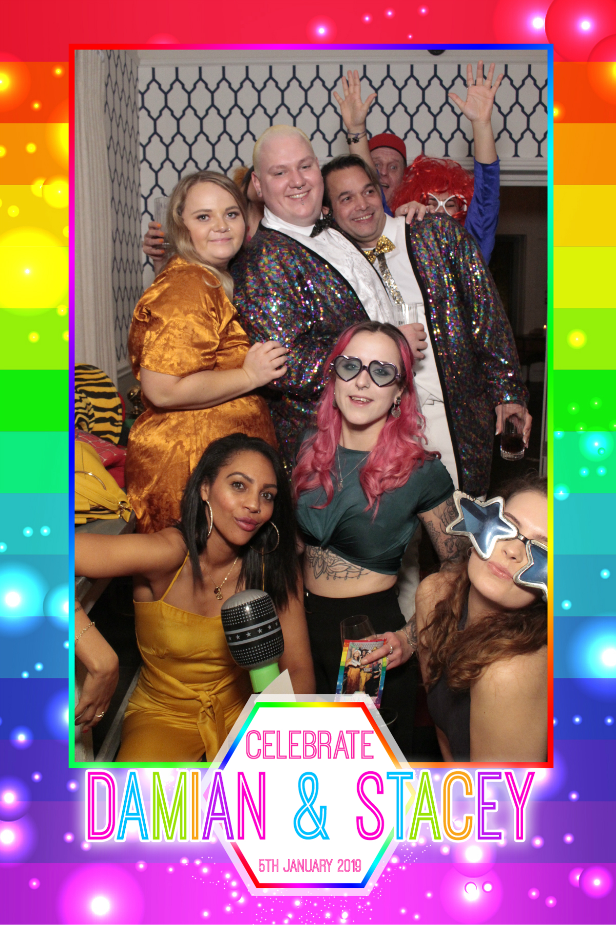 Damian and Stacey's Wedding | View more photos from the event at gallery.myphotoboothexperience.co.uk/u/MyPhotoBoothExperienceLtd/Damian-and-Staceys-Wedding